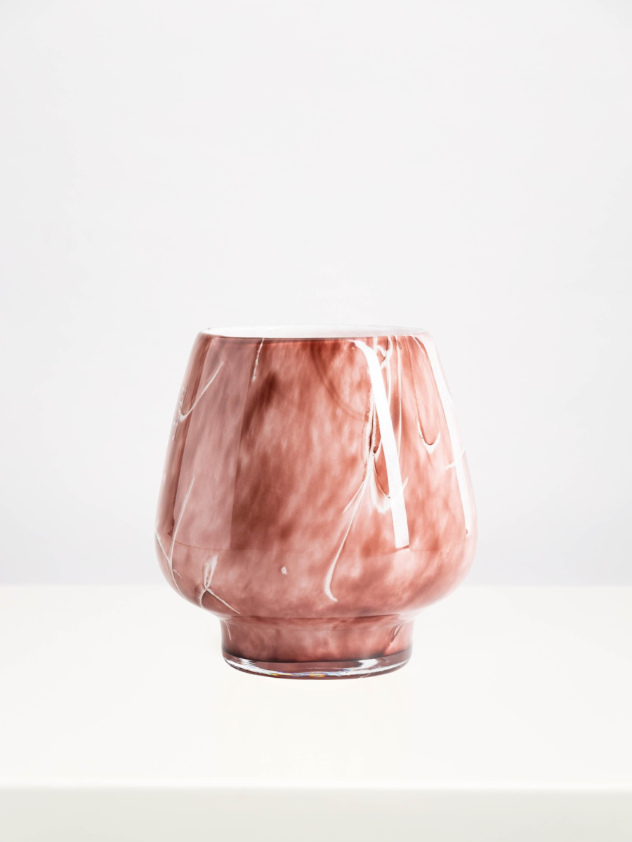 Fidrio Milano Vase - Mauve - 20cm