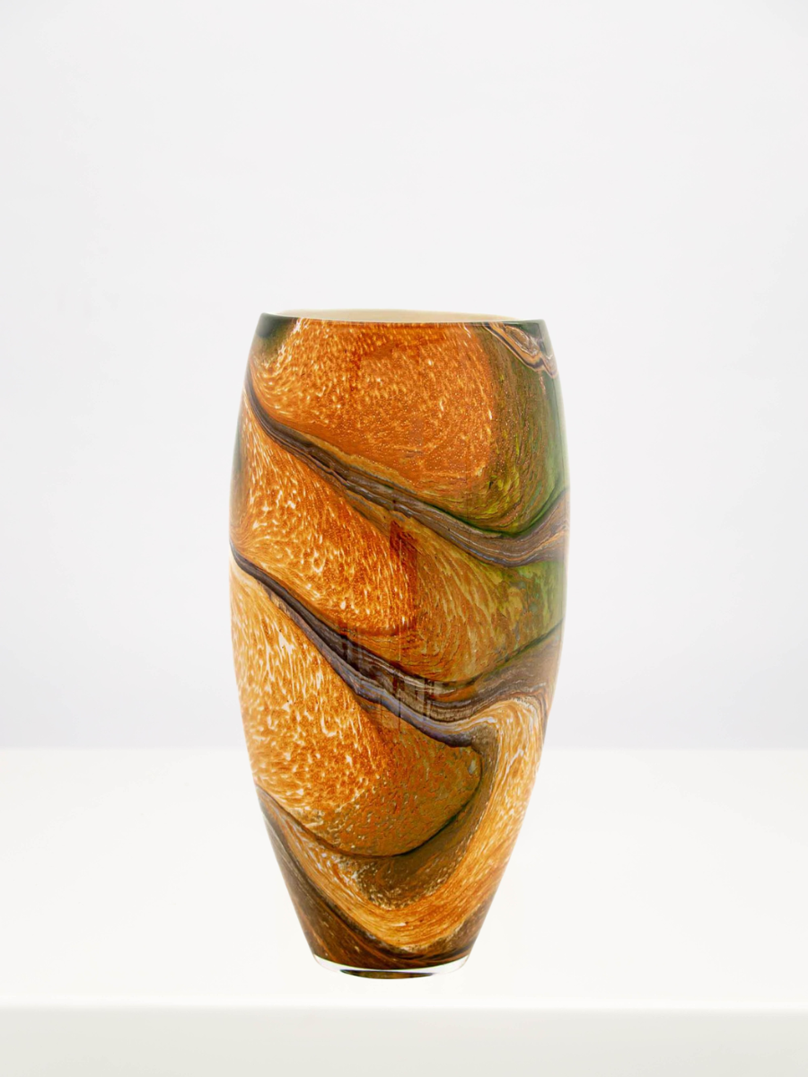 Fidrio Oval Vase - Indian Summer - 30cm
