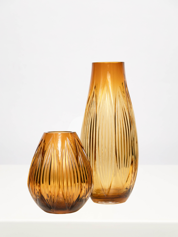 
                      
                        Deep Yellow Optic Vase (Small)
                      
                    