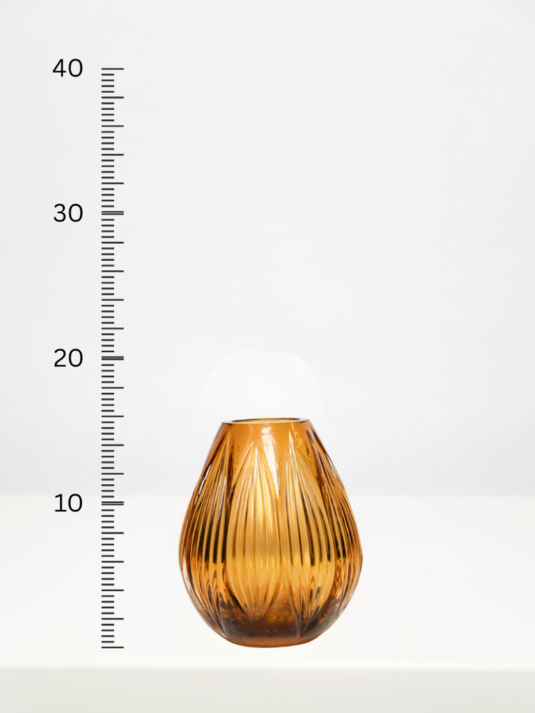 
                      
                        Deep Yellow Optic Vase (Small)
                      
                    
