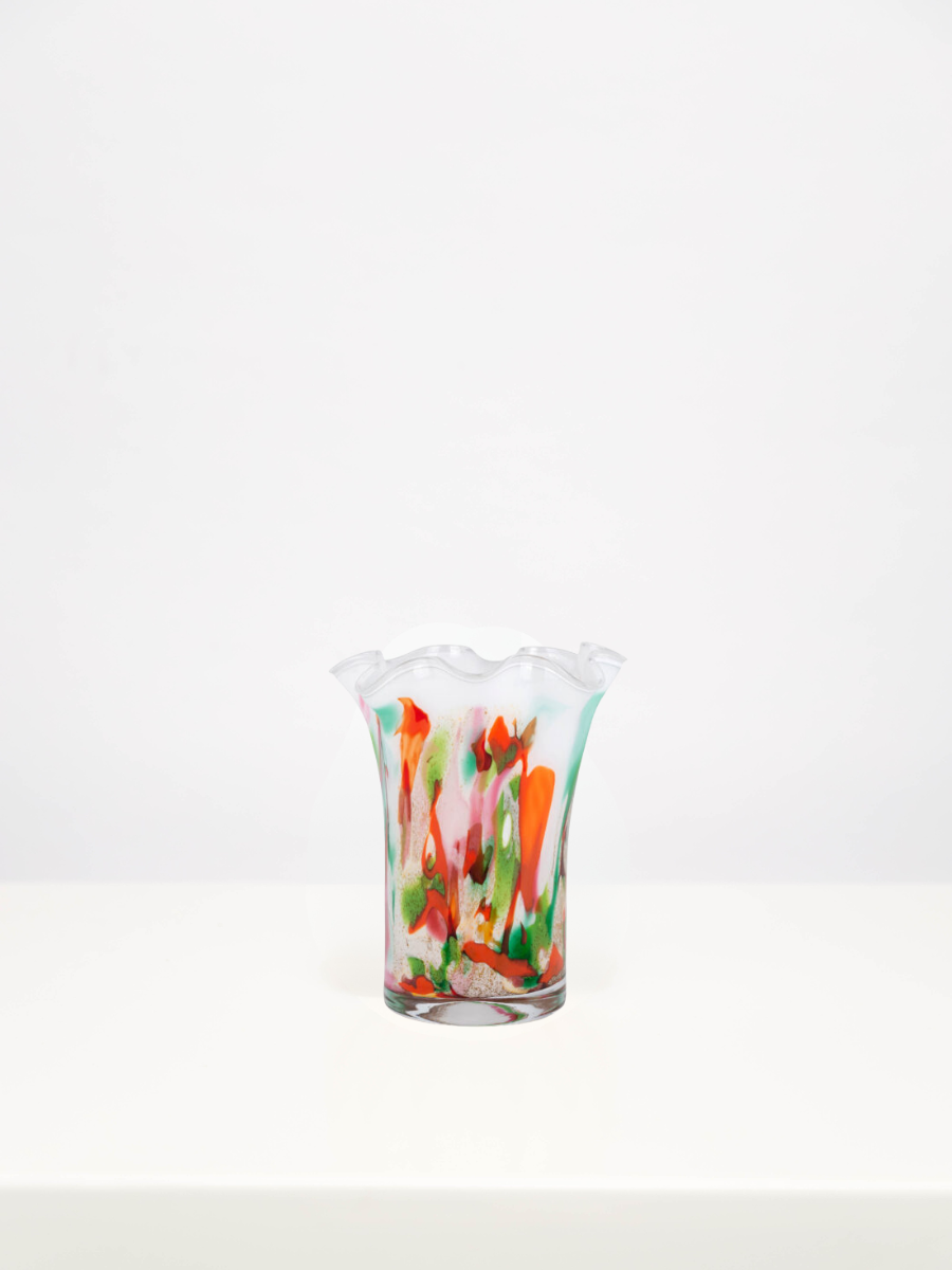 Fidrio Wave Vase - Mixed Colours - 18cm
