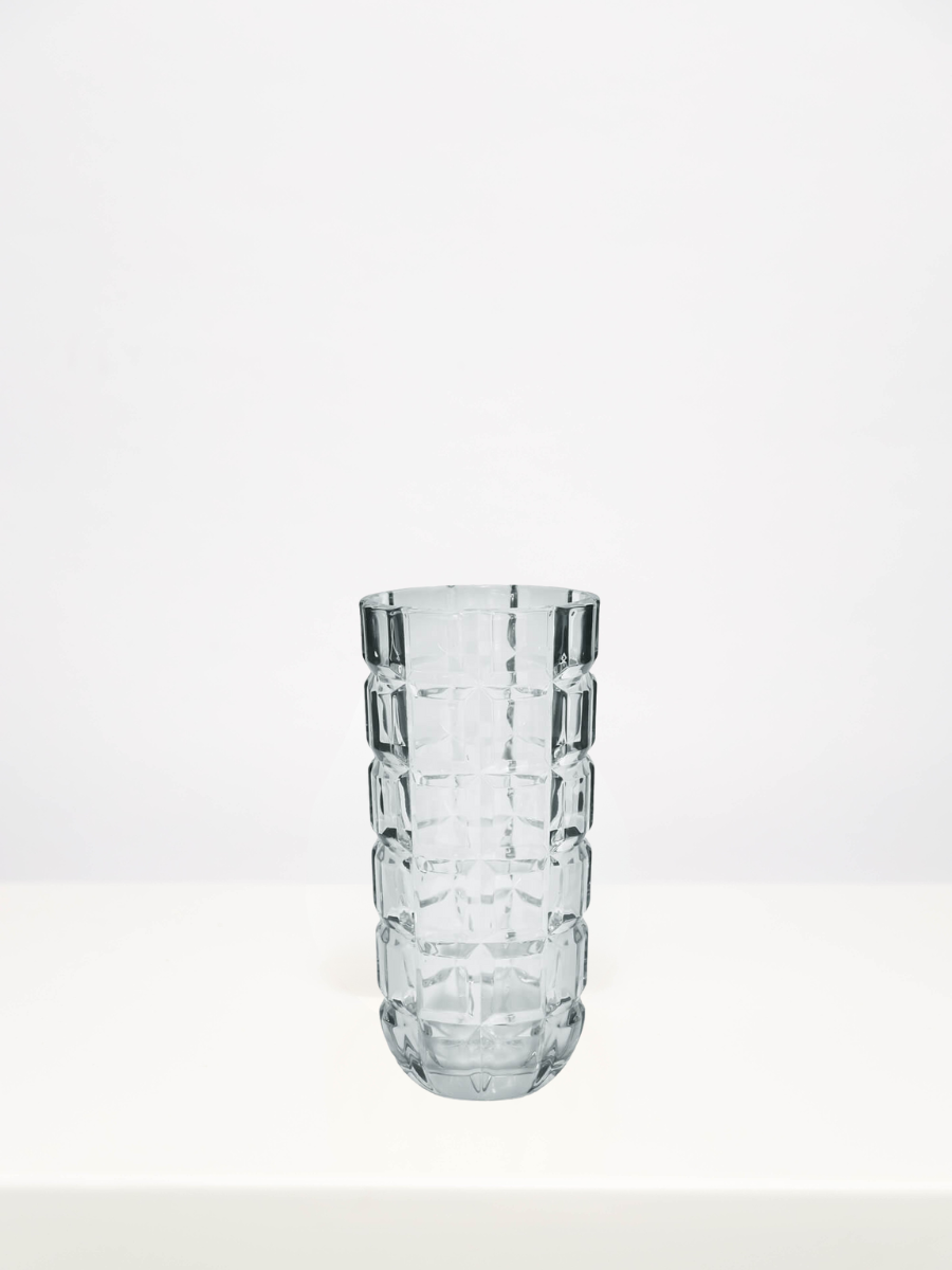 Emerald Cut Vase - 20cm
