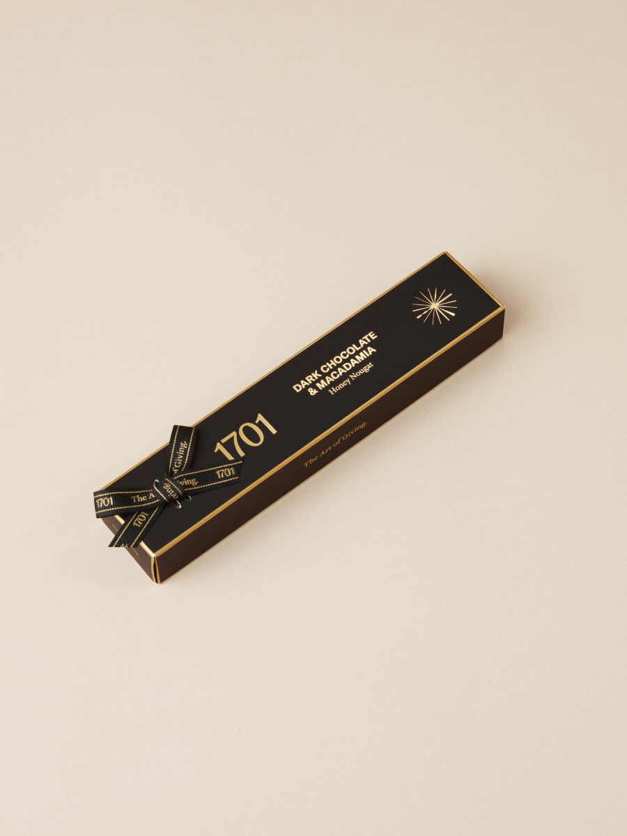 1701 - Dark Chocolate & MacadamiaNougat Bar - 100g