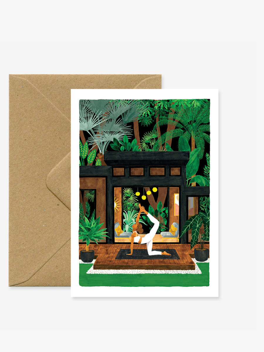 Yoga Time - A6 Card