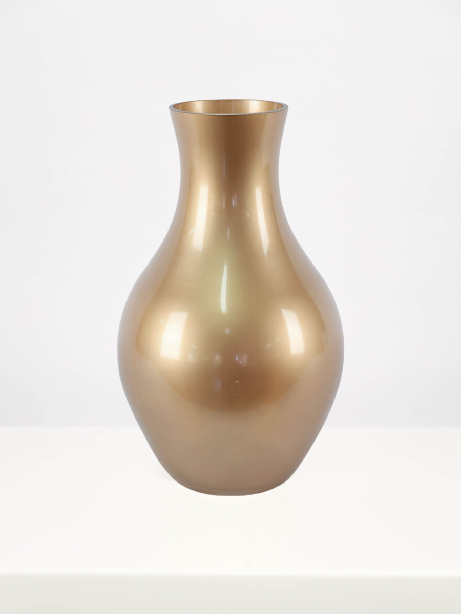 Medio Old Gold Vase - 40cm