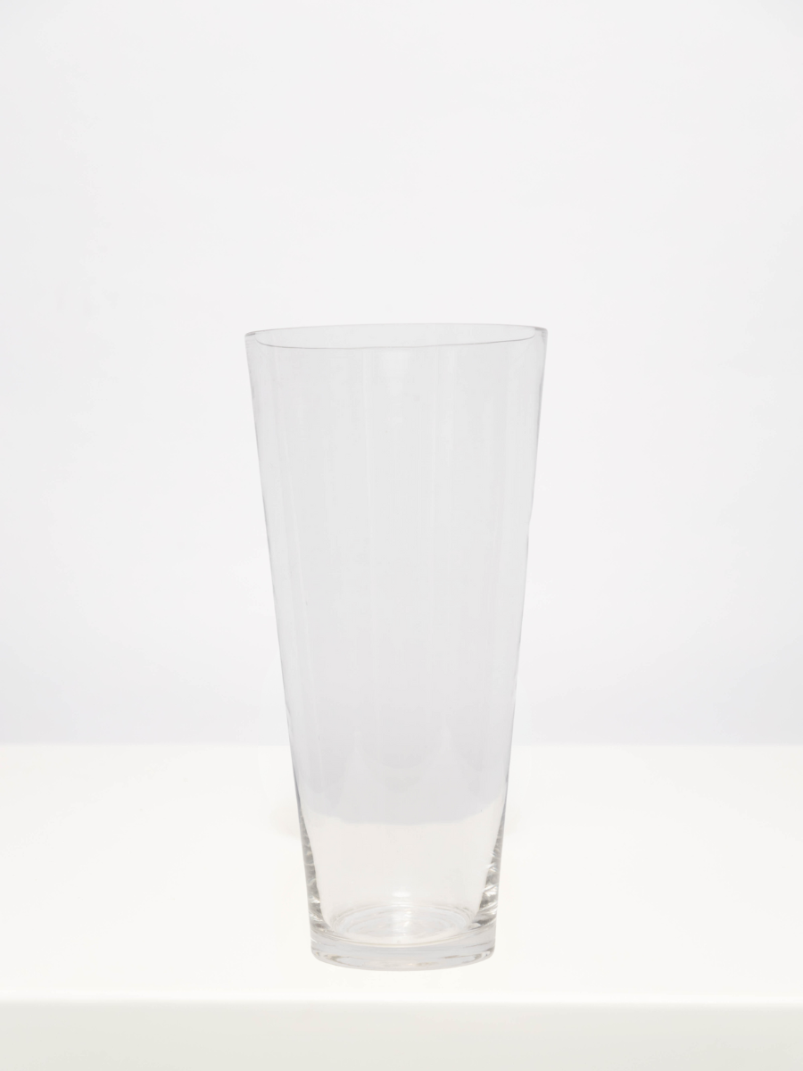 V Shape Glass Vase
