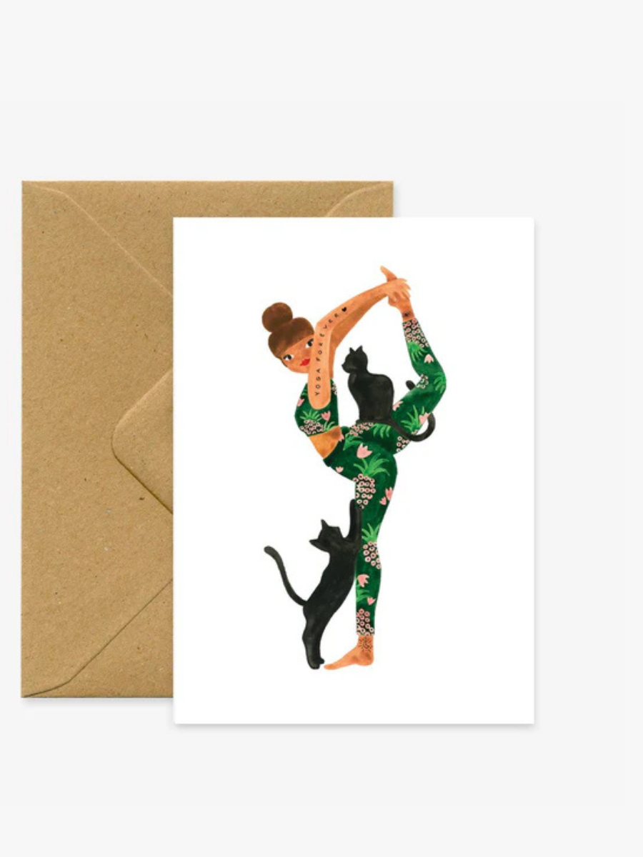 Yoga Forever - A6 Card