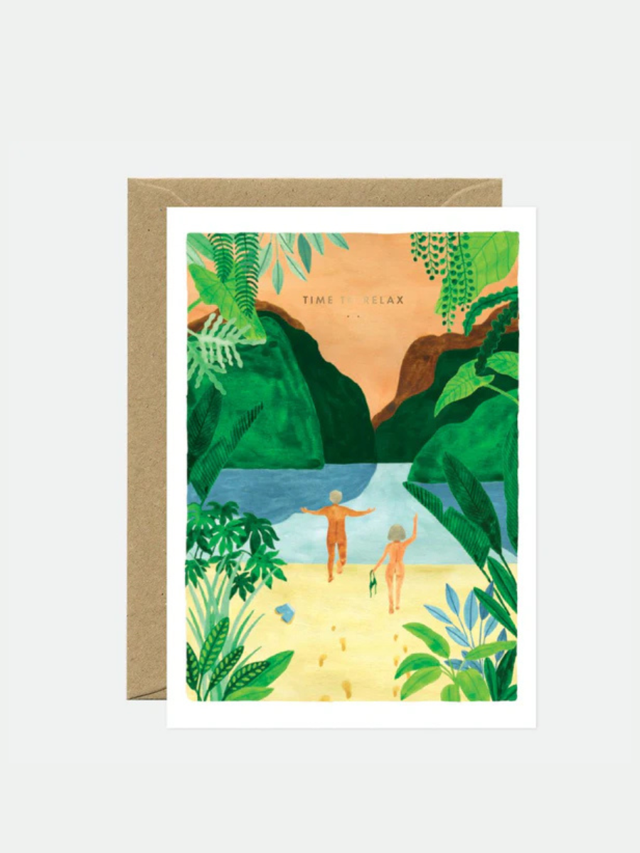 Time To Relax - A6 Card