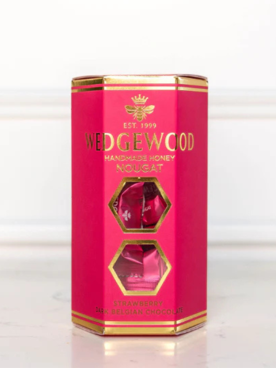 Dark Chocolate & Strawberry Nougat Gift Box