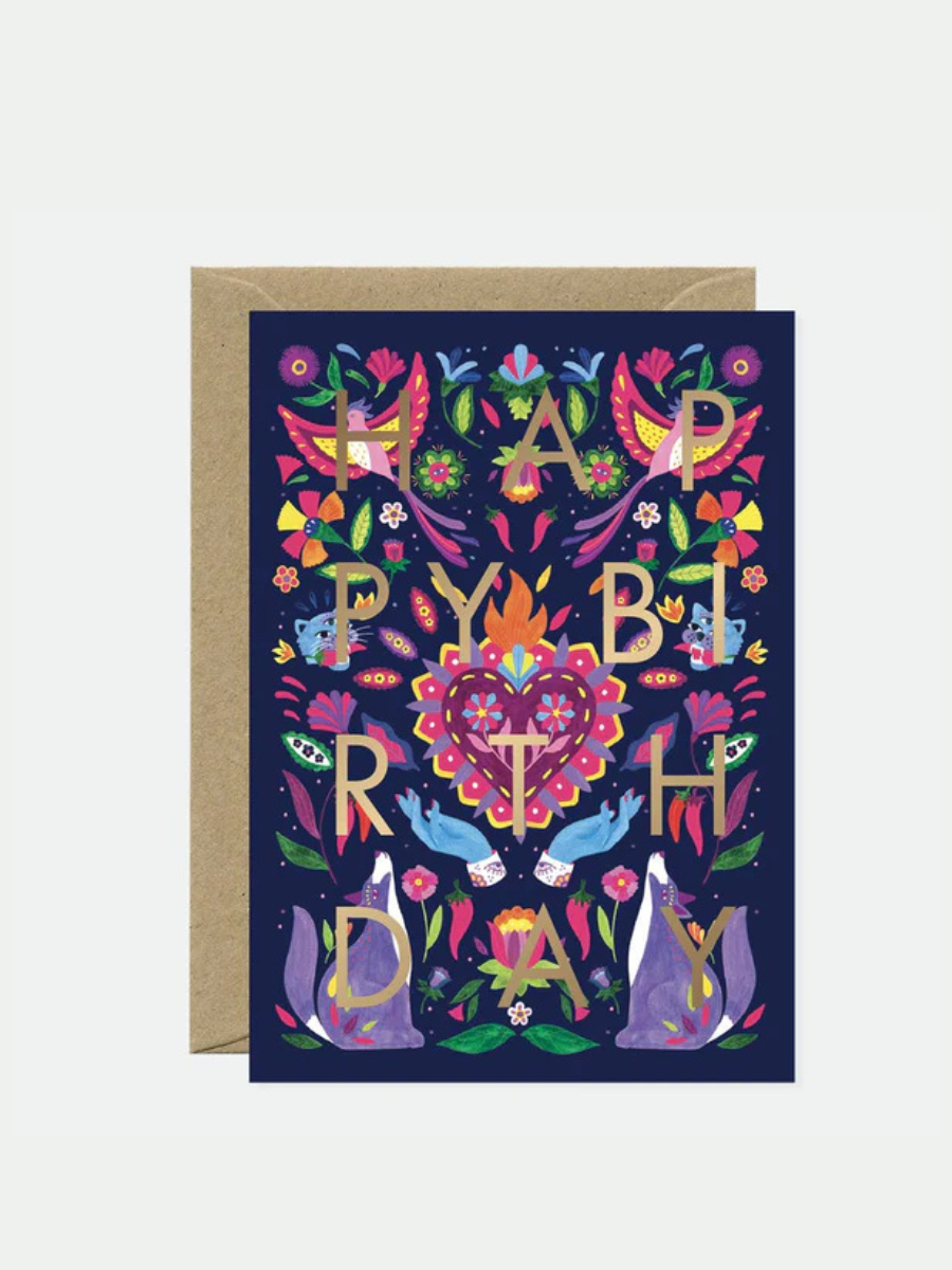 Mexican Birthday - A6 Card