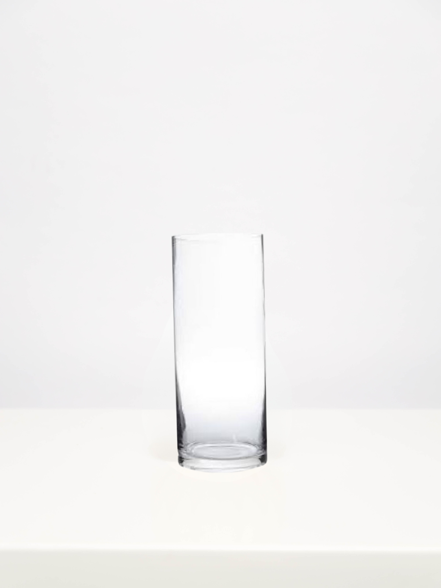 Glass Cylinder Vase - 20cm