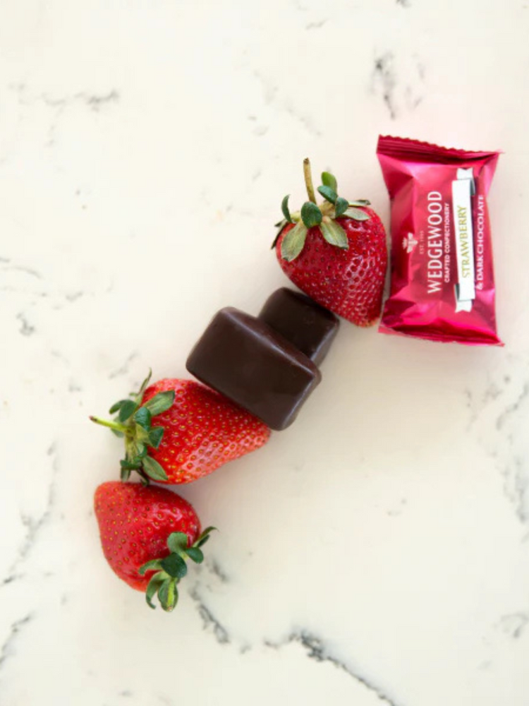 
                      
                        Dark Chocolate & Strawberry Nougat Gift Box
                      
                    