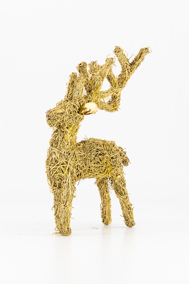 Gold Dodder Deer - 25cm