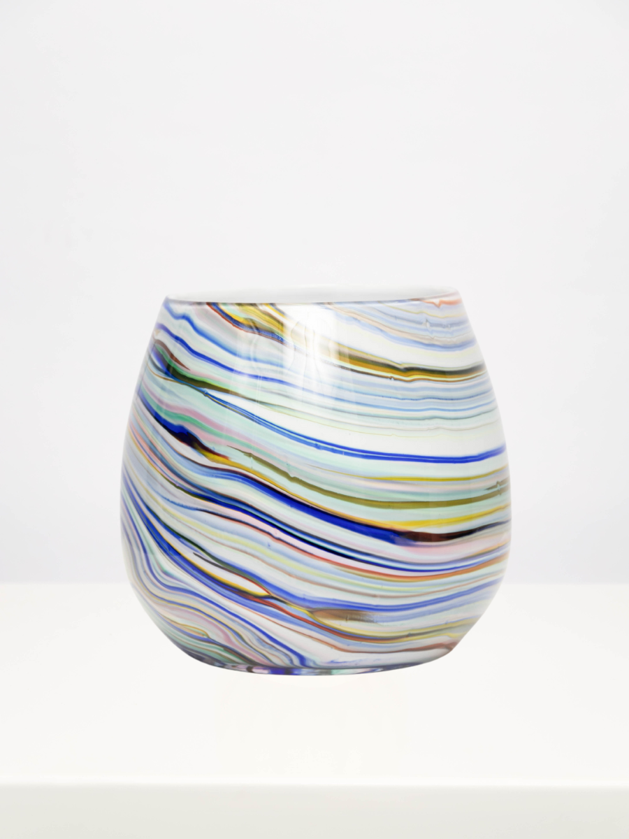 Fidrio Fiore Vase - Caribbean - 22cm