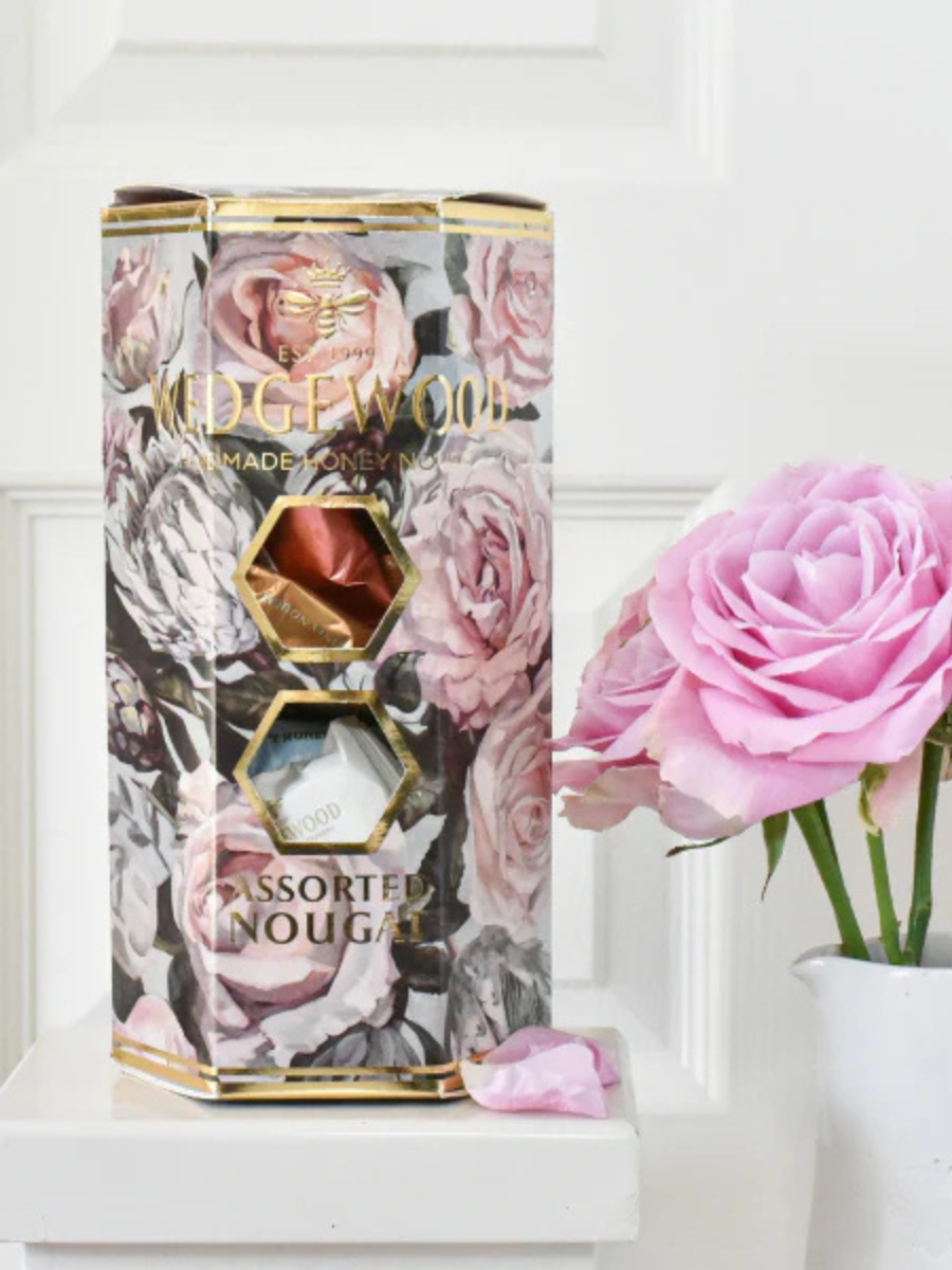 Large Assorted Nougat Floral Gift Box