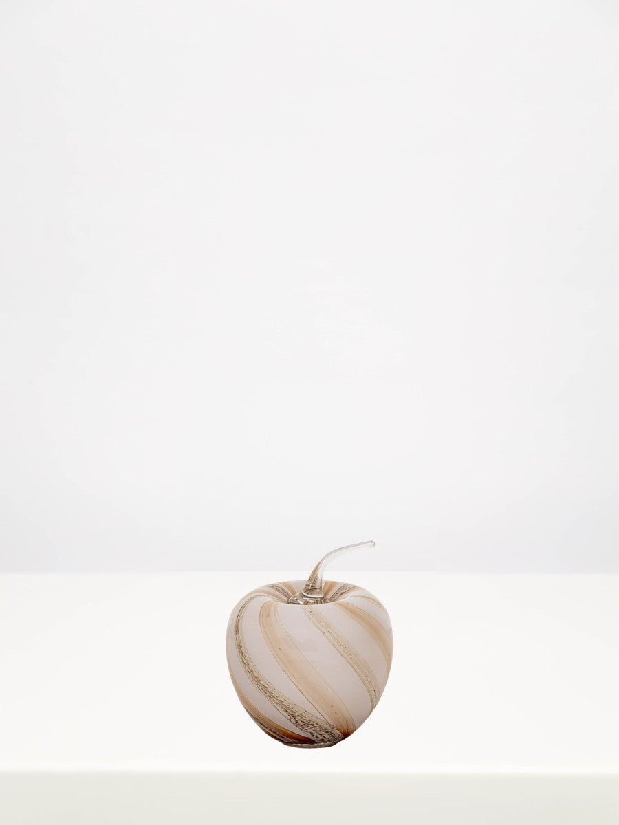 Fidrio - Apple Beach - 12cm on a white table against a soft grey wall