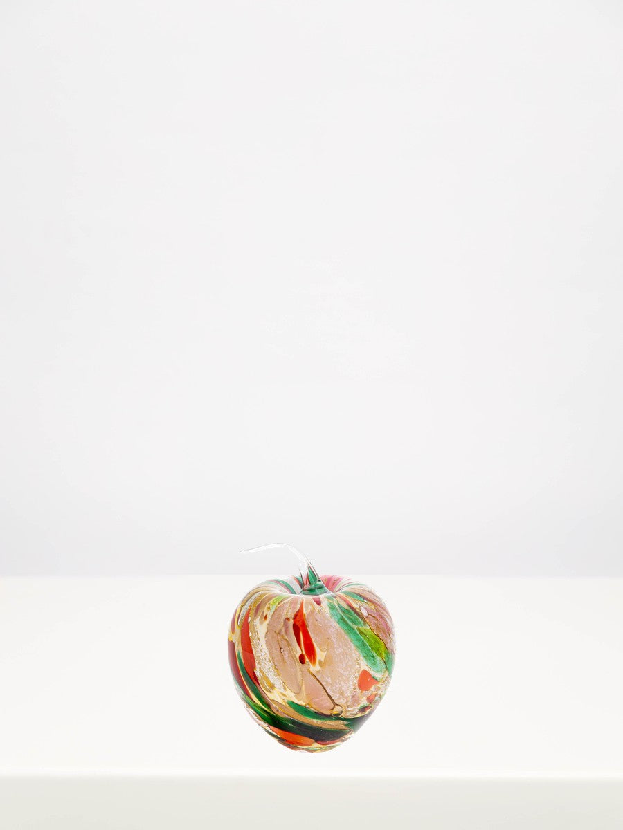 Fidrio - Apple Mixed Colours - 12cm on a white table against a soft grey wall