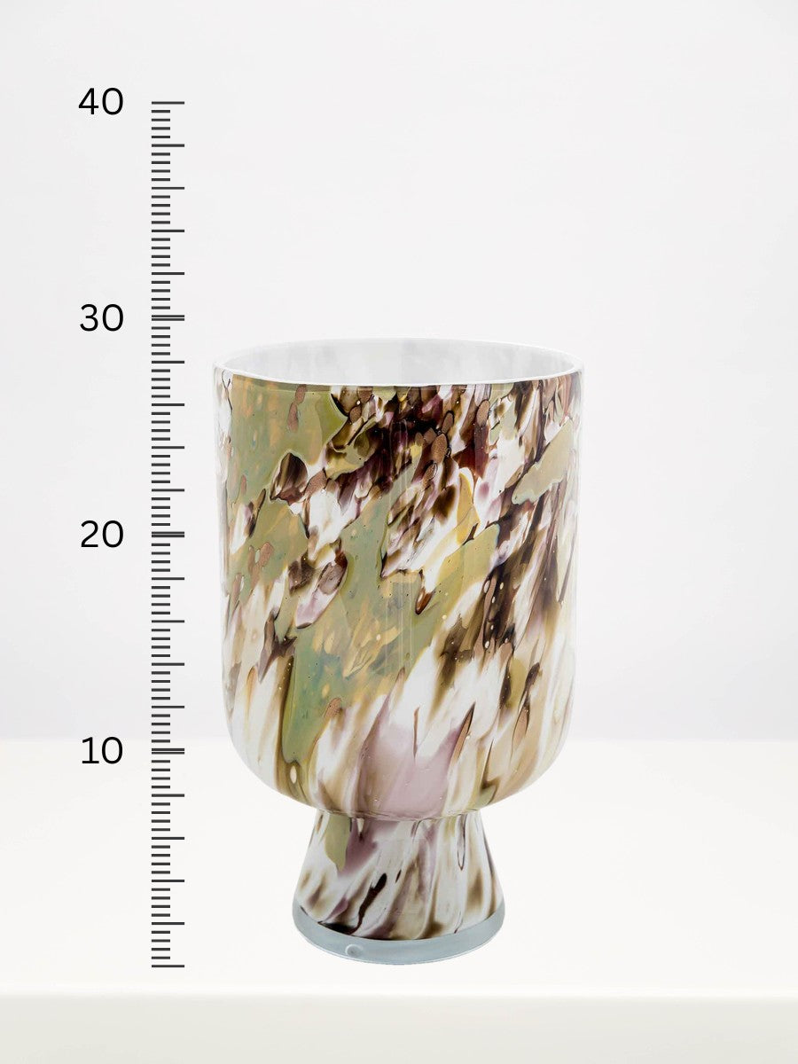 Fidrio - Bliss Naturals - 28cm next to a centimetre ruler showing its height