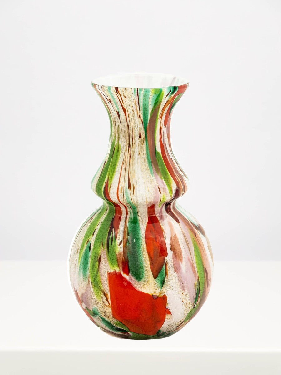 Fidrio - Carino Mixed Colours - 34cm on a white table against a soft grey wall