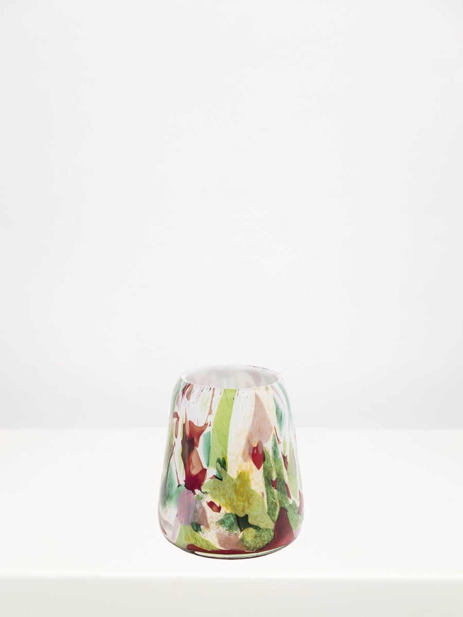 Fidrio - Dubai Mixed Colours - 15cm on a white table against a soft grey wall