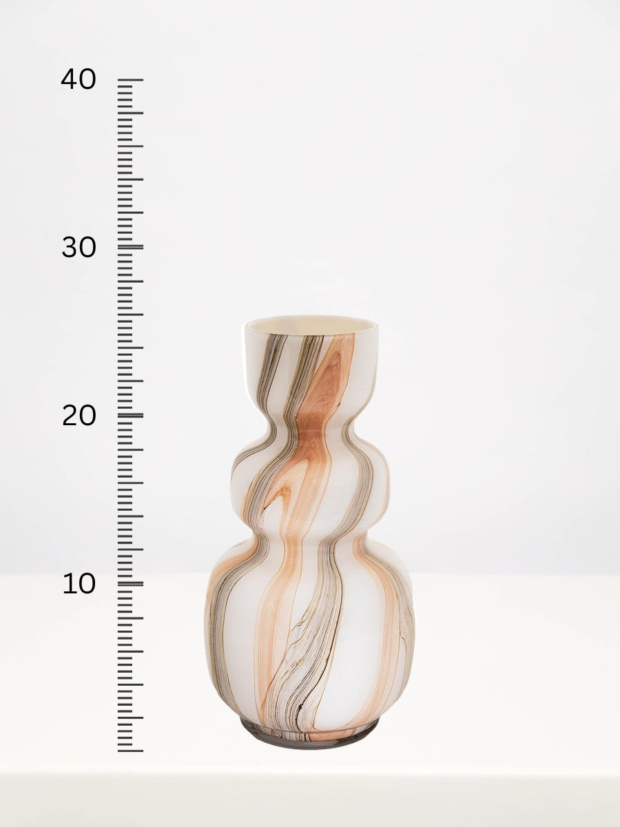 Fidrio - Liona Beach - 25cm next to a centimetre ruler showing its height