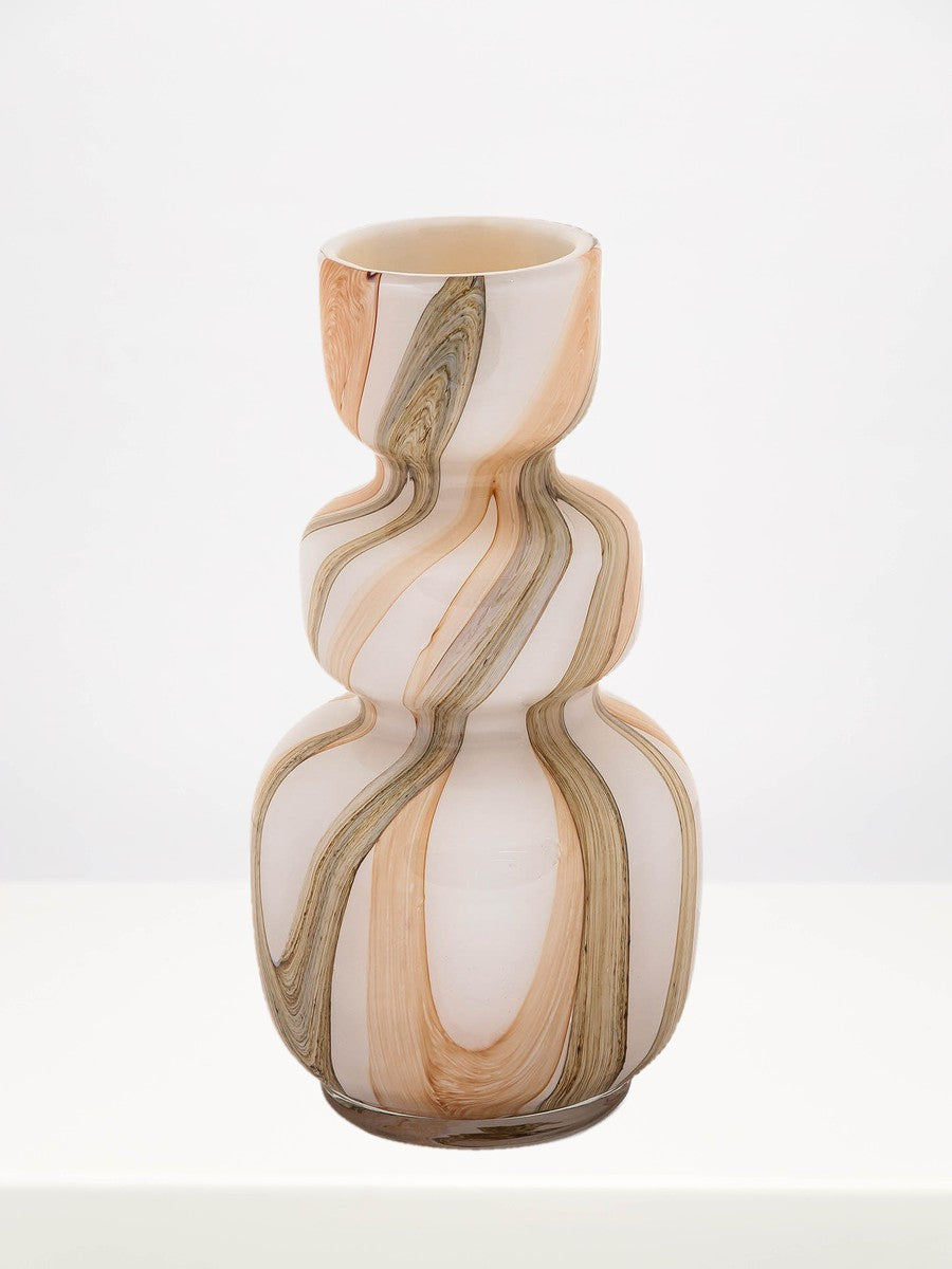 Fidrio - Liona Beach - 35cm on a white table against a soft grey wall