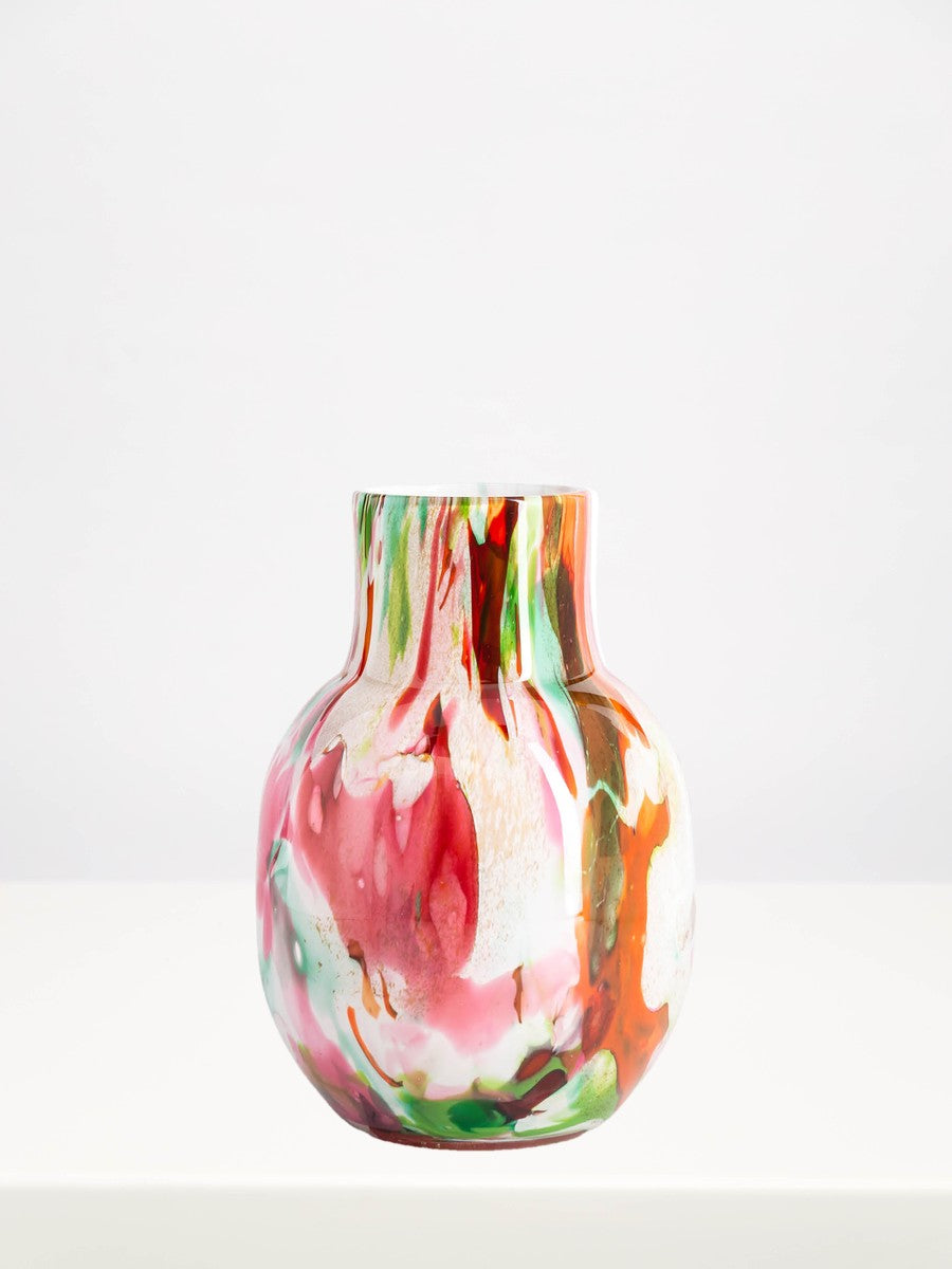 Fidrio - Palermo Mixed Colours - 25cm on a white table against a soft grey wall